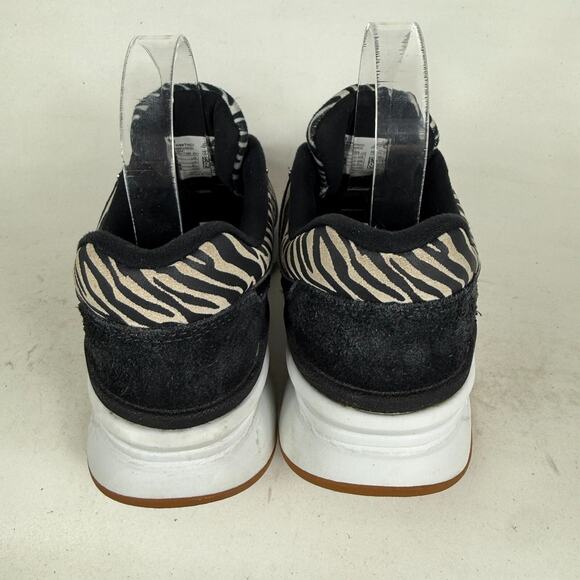 New Balance 997H Athletic Shoes Womens 8 Black Zebra Print Low Top Sneakers - Picture 7 of 10